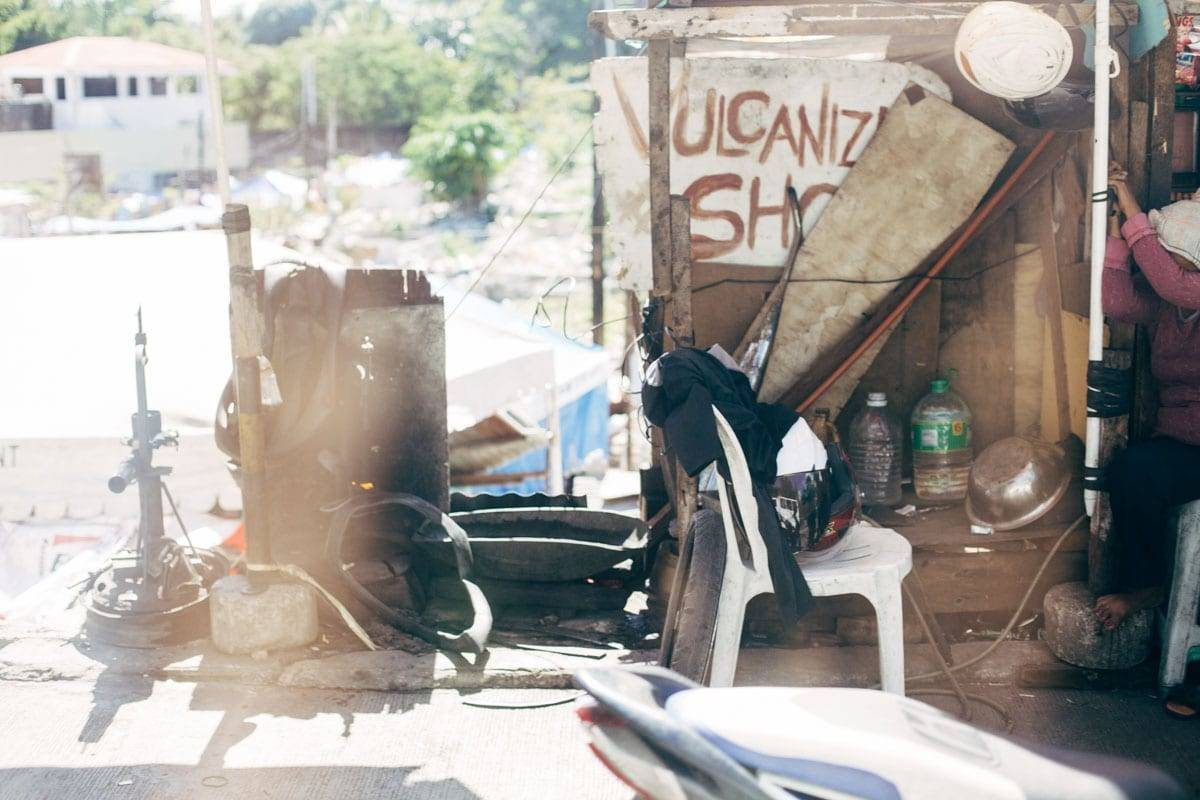 Junk as a home.