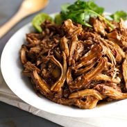 Honey Glazed Crockpot Chicken Adobo - simple pantry ingredients, hardly any hands-on time, 200 calories. | https://pure-slim.today