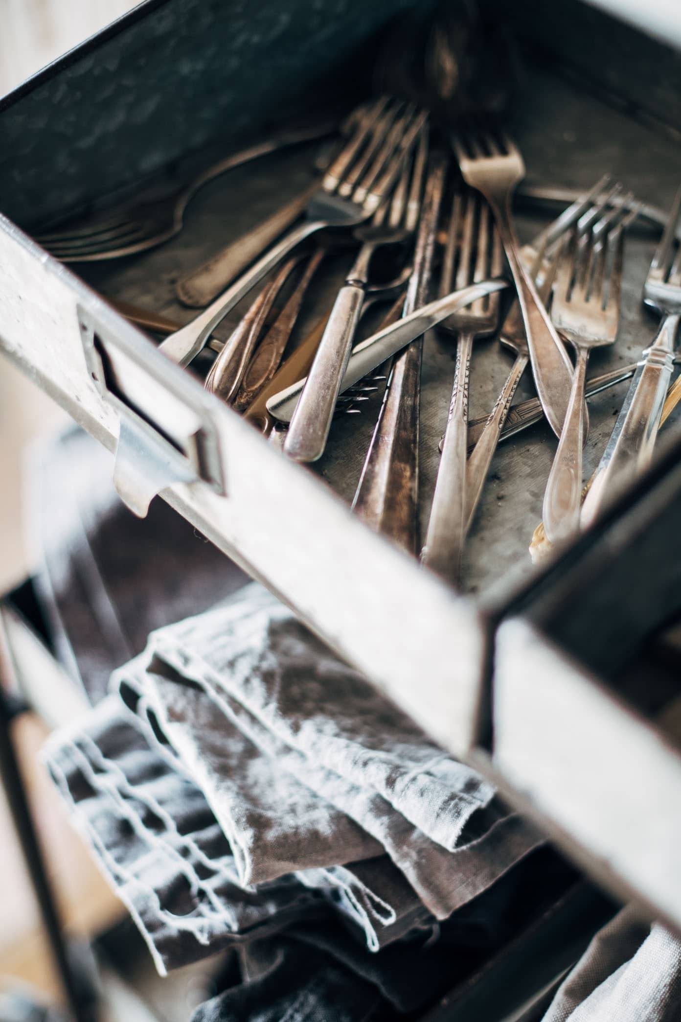 Kitchen utensils.