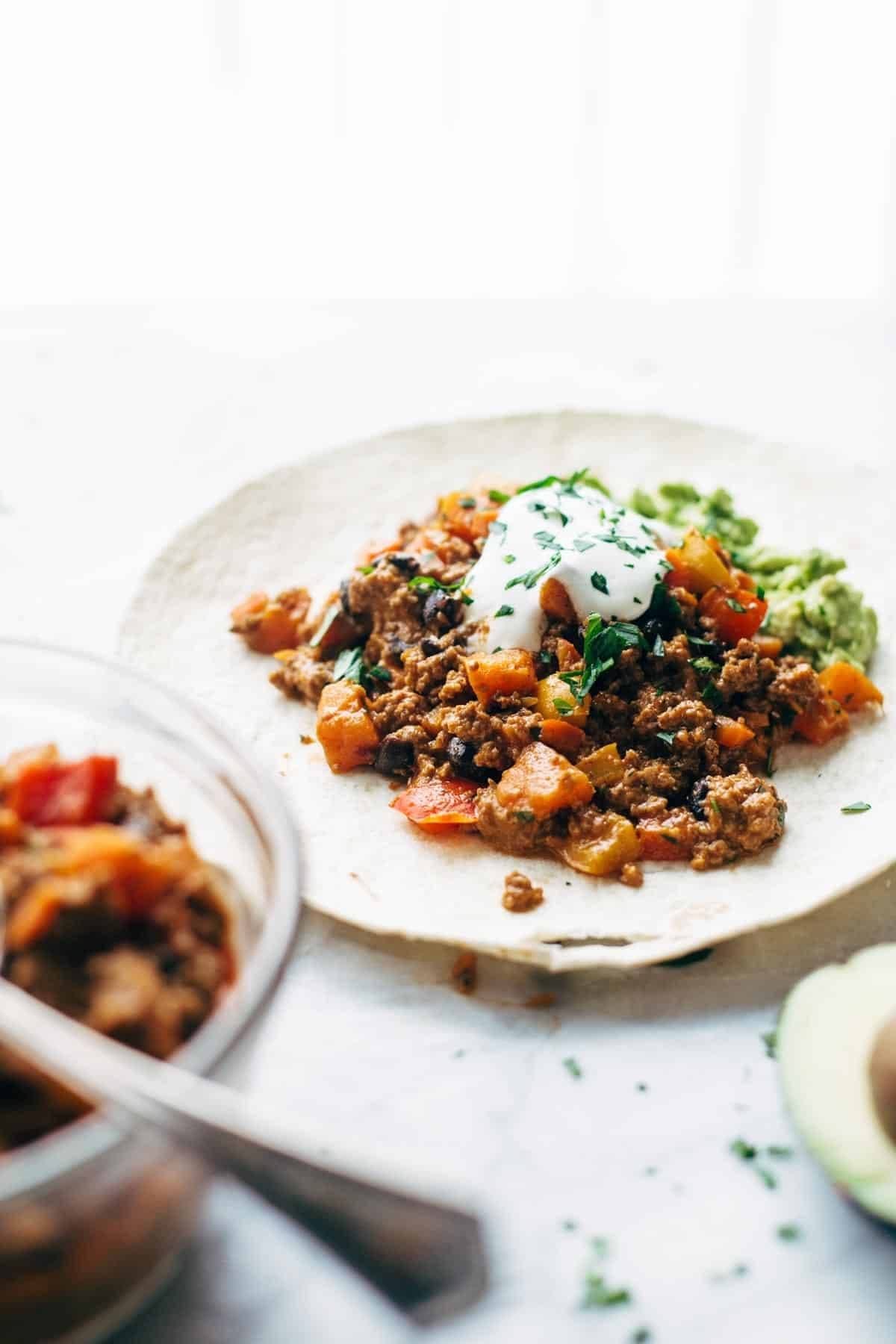 Chipotle turkey burrito.
